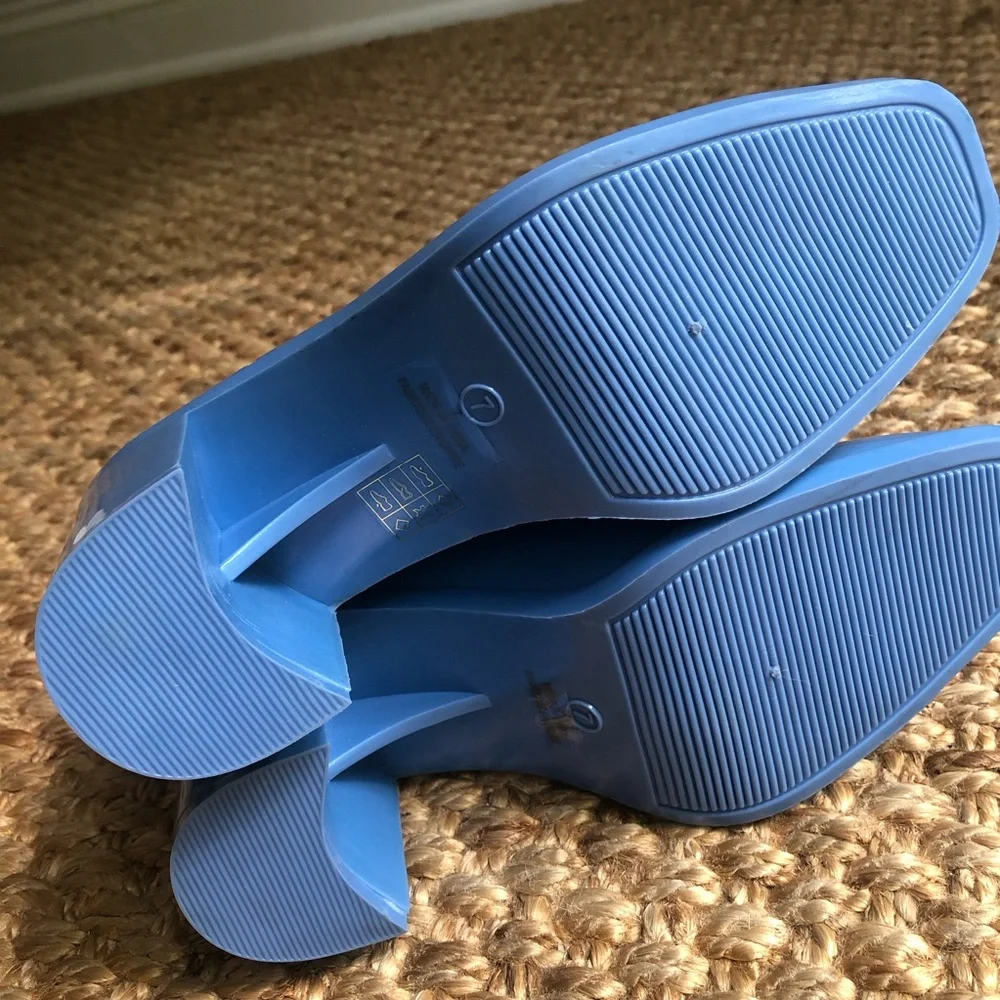 New: Jeffery Campbell Hurricane Heeled Water Resistant Chelsea Rain Boot. Size 7